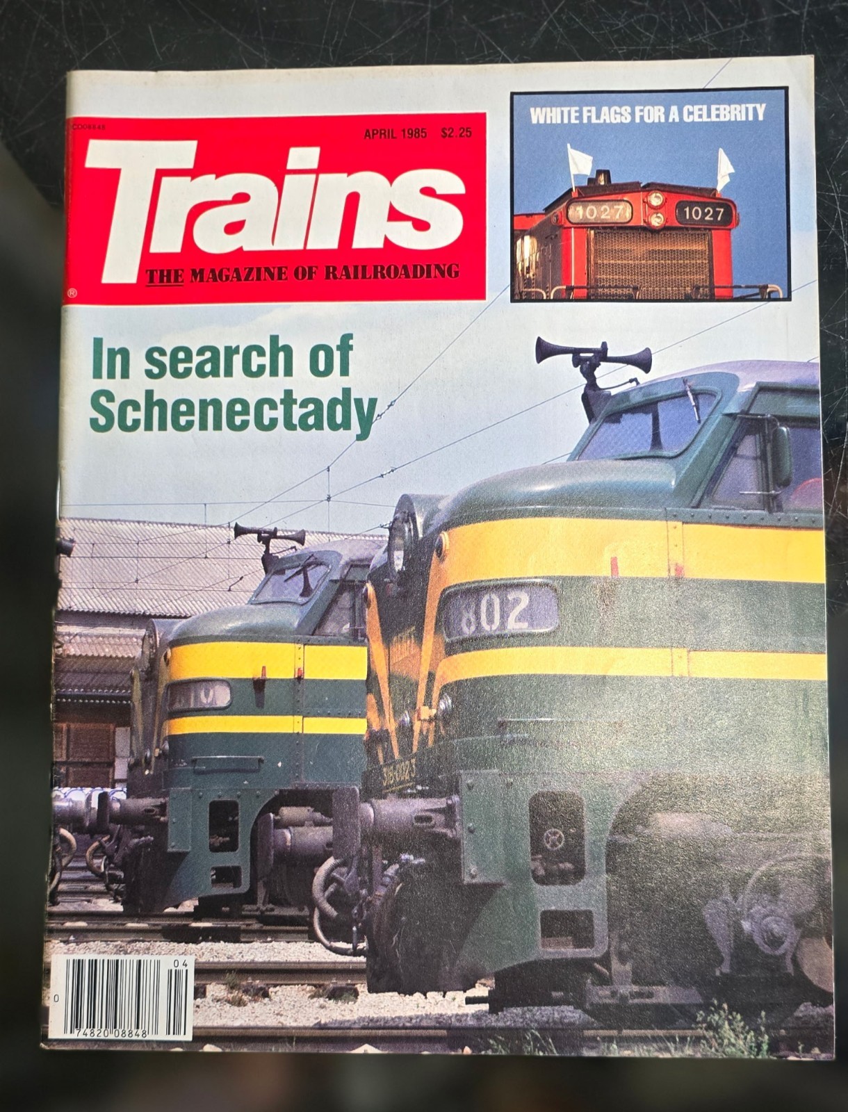 Trains magazine, April 1965 Vintage Railroad Magazine