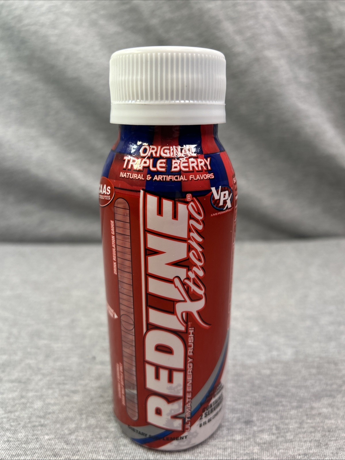 VPX Redline Xtreme Triple Berry  Energy Drink Rare Discontinued Collectible