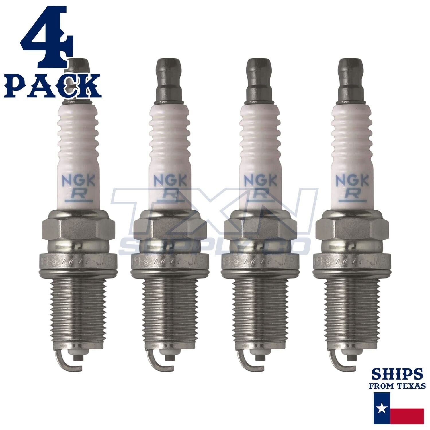 4 Pack NGK Standard Spark Plugs 2004-2008 for Toyota RAV4 L4-2.4L
