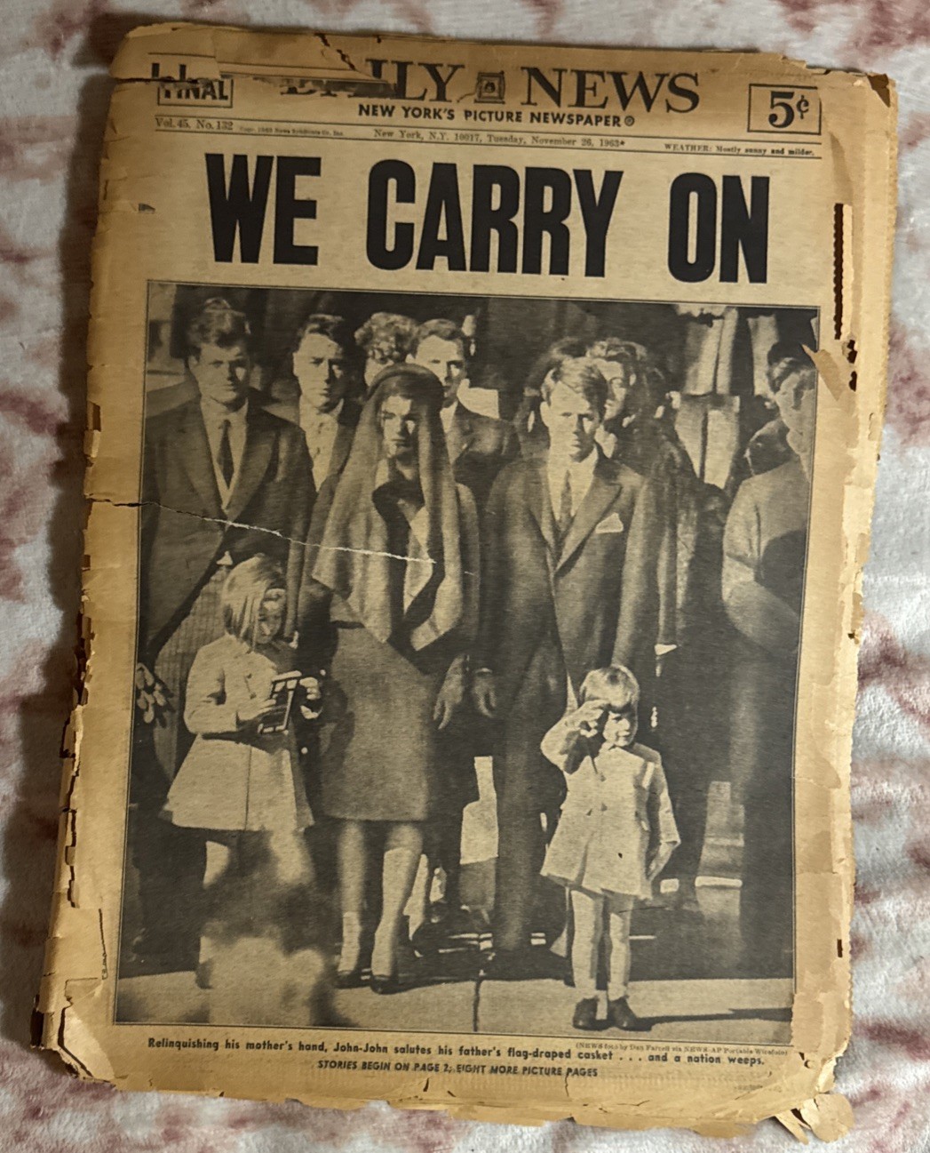 Daily News November 26 1963