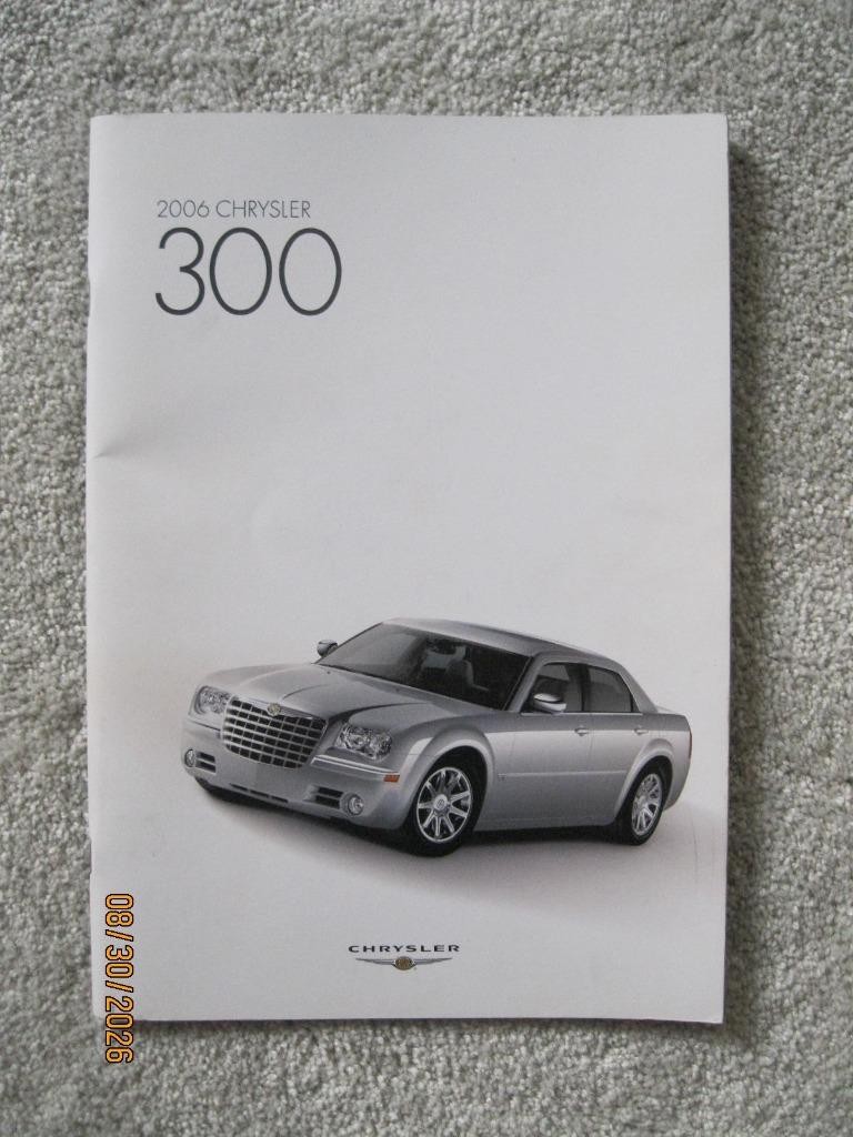2006 Chrysler 300 300C SRT8 44-page Original Sales Car Brochure Catalog
