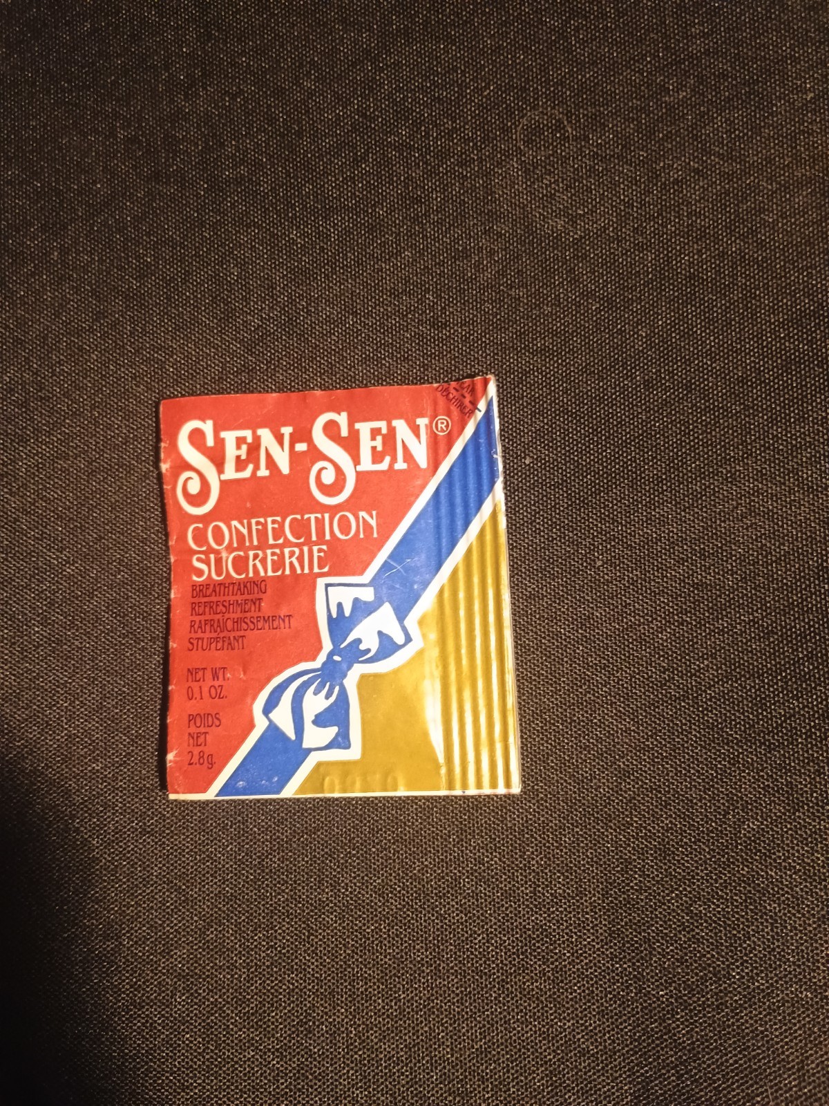Unopened Vintage Sen-Sen Confection Sucrerie The Breath Perfume 