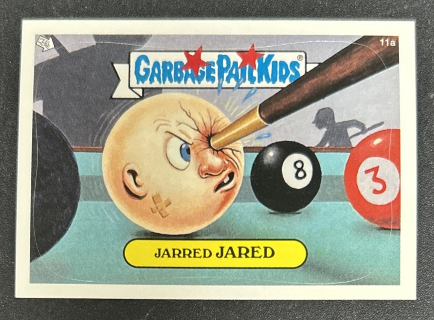 2003 Topps Garbage Pail Kids All New Series 1 Jarred Jared Sticker 11a VGEX O/C