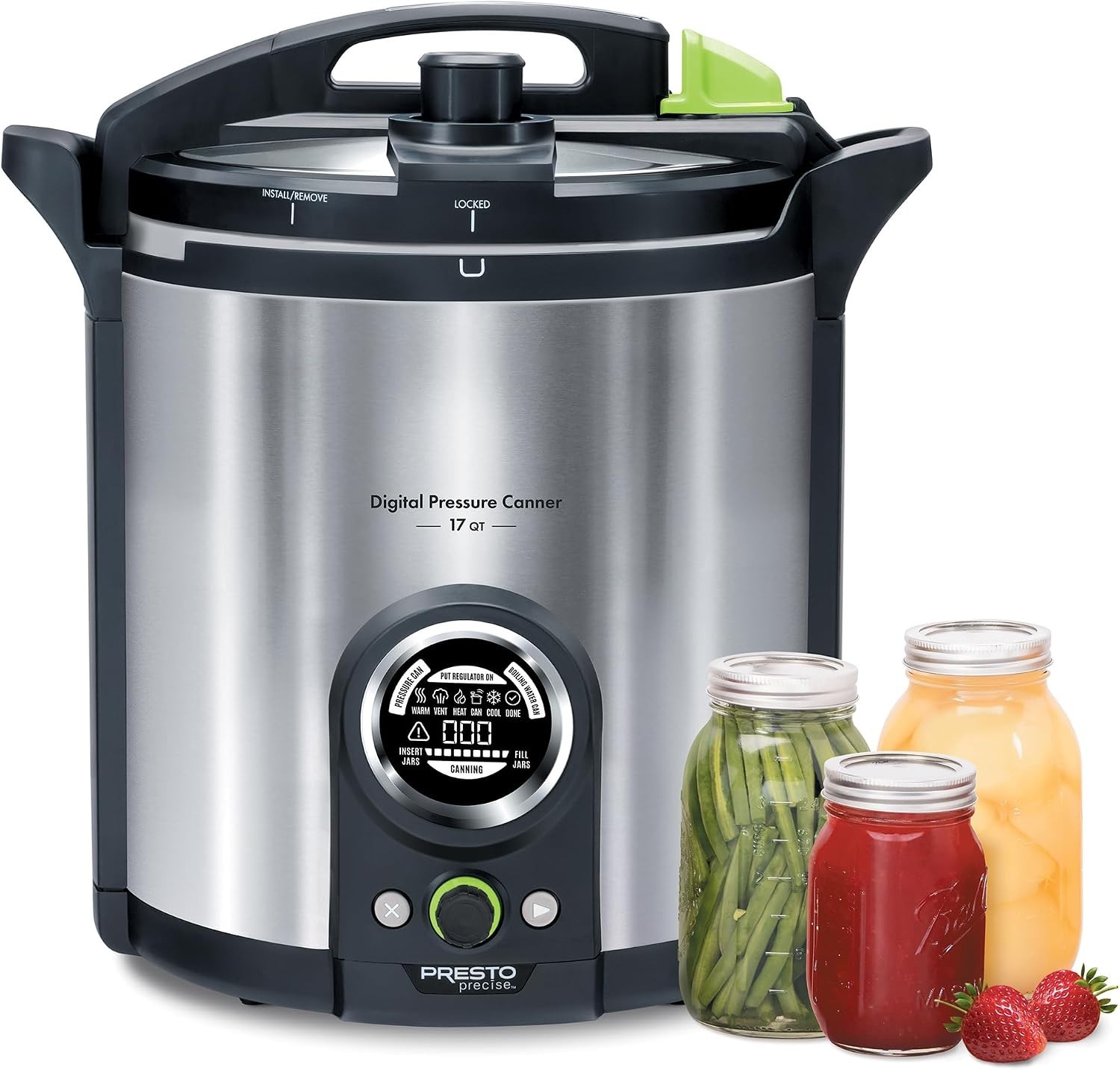 Presto 02152 17-Quart Digital Pressure Canner Presto 02152 17-Quart Digital Pressure Canner