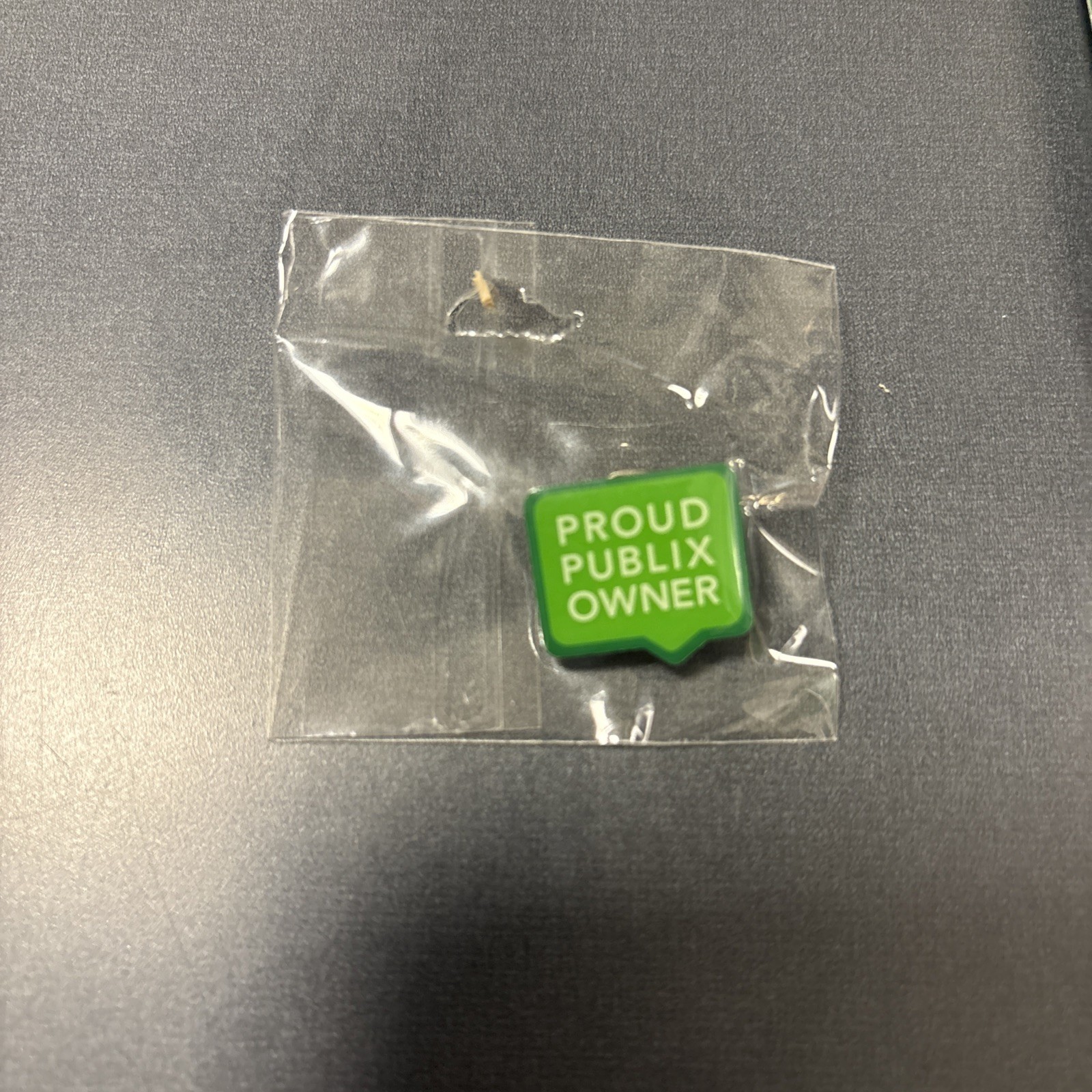 Publix Pin Employee Proud Publix Owner Tie Collar Hat .75\