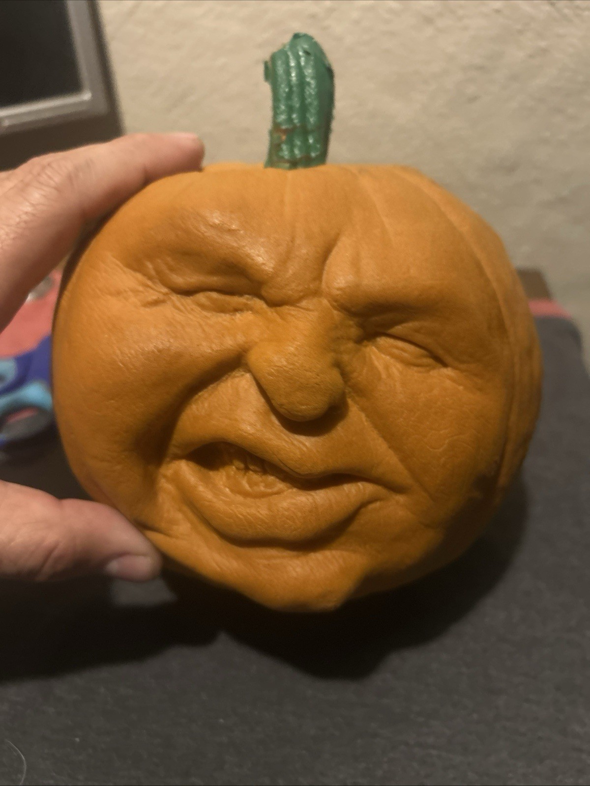 Vintage Todd Masters Halloween Oh Lantern Foam Pumpkin 1997 Vintage Todd Masters Halloween Oh Lantern Foam Pumpkin 1997