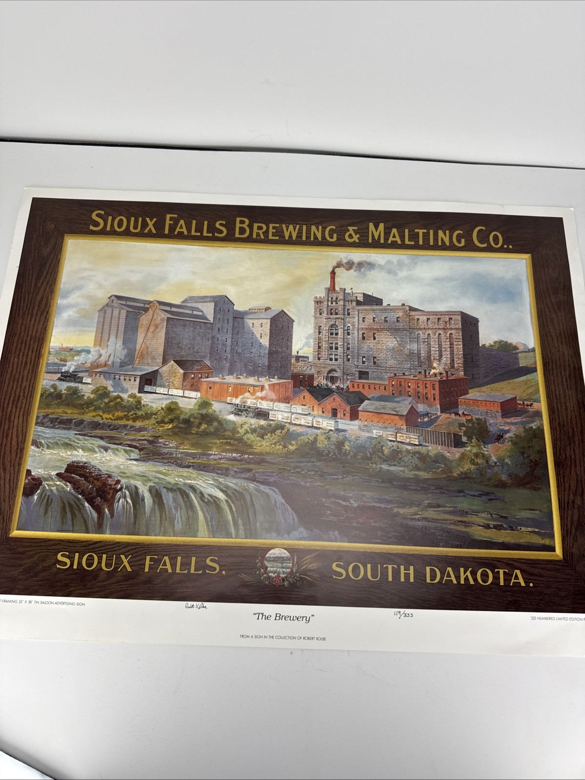 Antique Vintage Sioux Falls South Dakota Brewing & Malting Co Original Prints