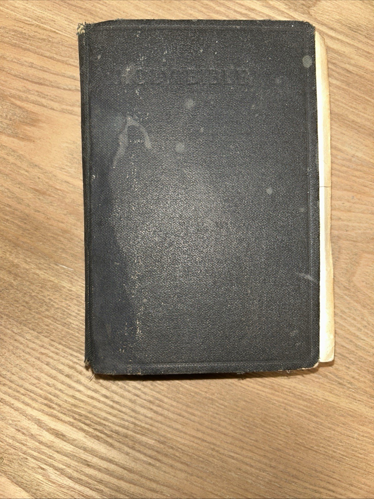 Vintage Book THE HOLY BIBLE Containing The Old And New Testaments 1940’s Or 1950