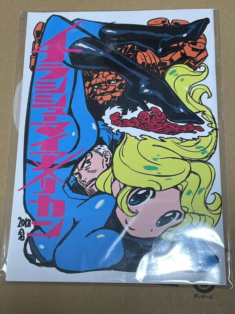 Hiroyuki Imaishi American Comic Fan Art Book Chirashi Syumai C94 B5/16P Japan