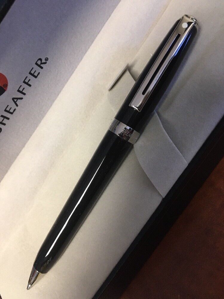 Sheaffer Prelude Black Lacquer Ballpoint Pen