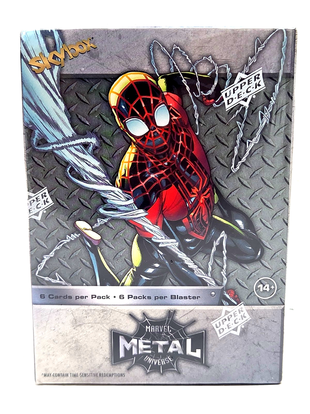 Upper Deck 2022 Skybox Marvel Metal Universe Spider-Man Blaster Box Sealed Packs