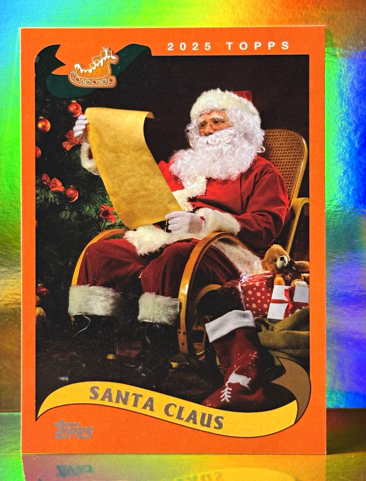 2025 Topps The Santa Archives Santa Claus Base Set Card TSA-02