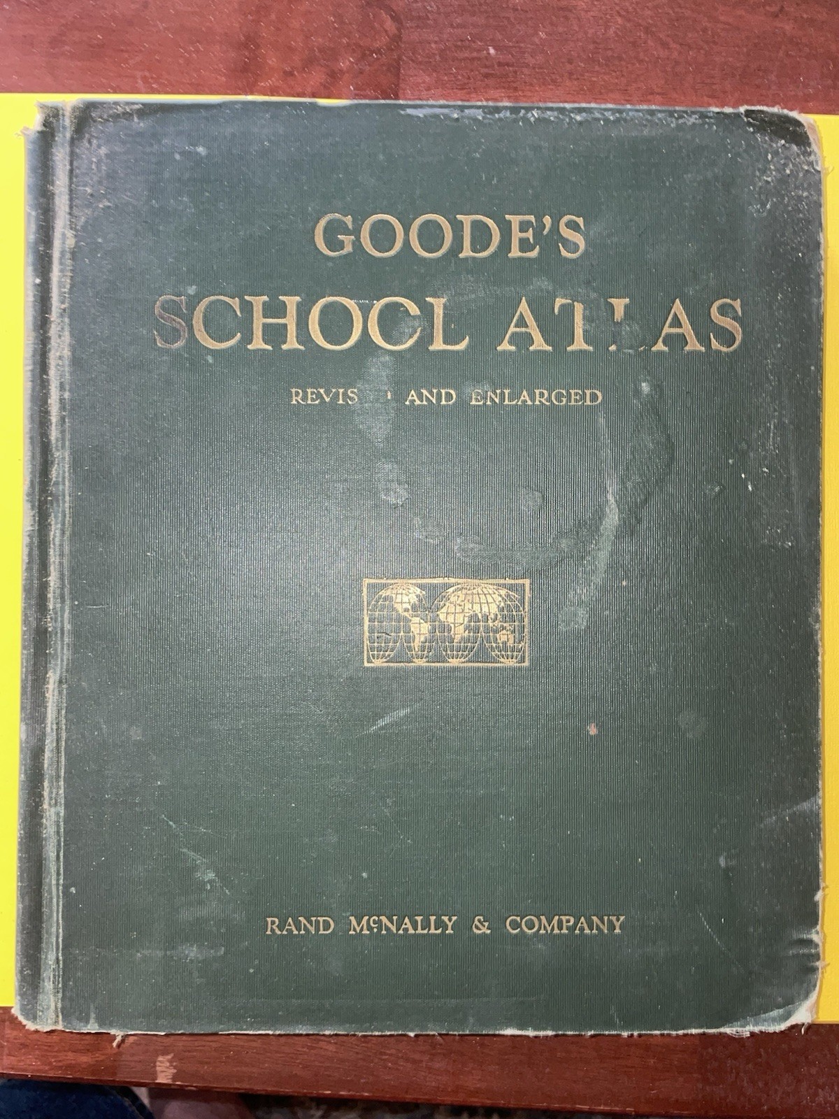 Goodies school Atlas circa 1932 pre-war good condition used In a 1930’s school 