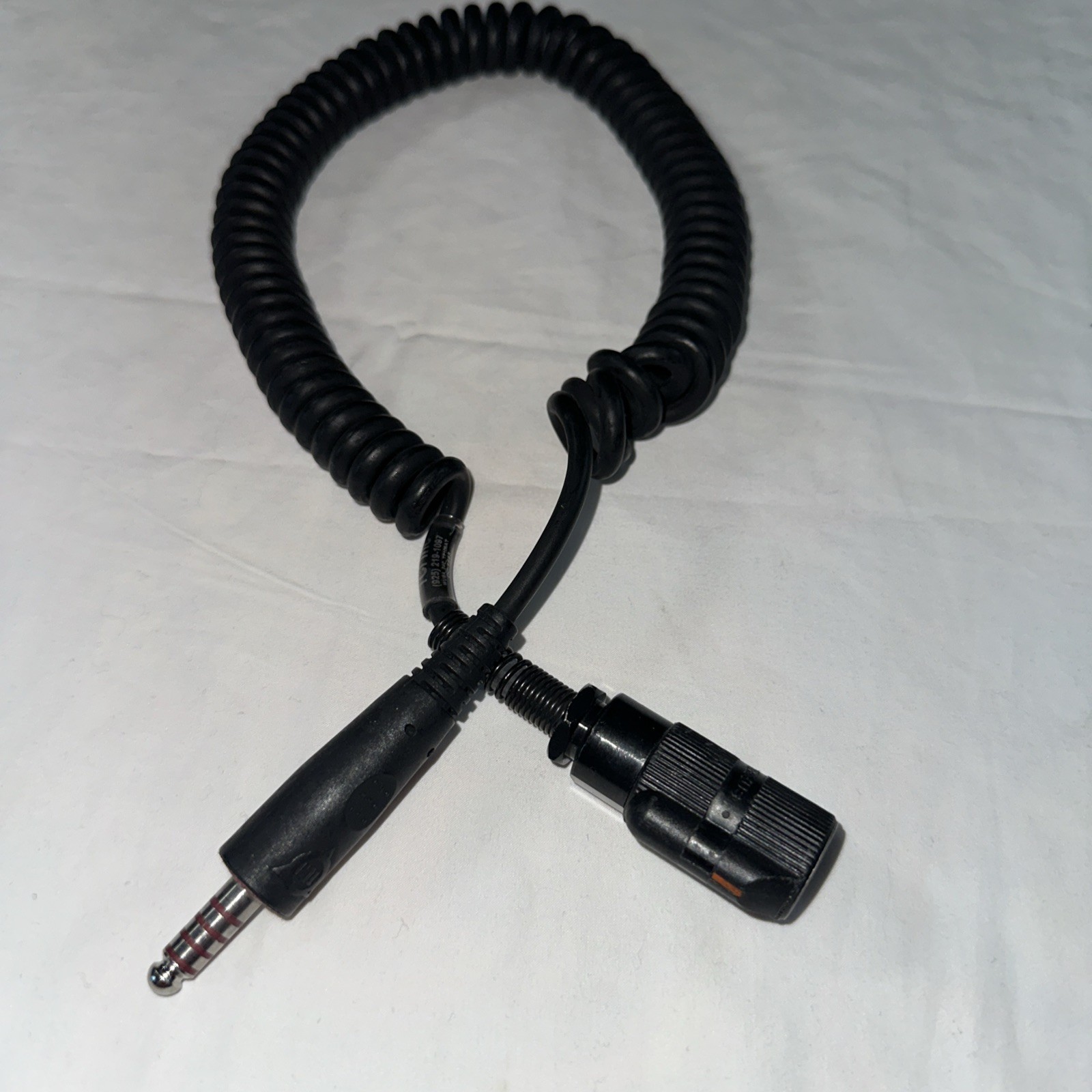 MSA Nexus Pelter Military Radio Coiled Cable TCI Inc