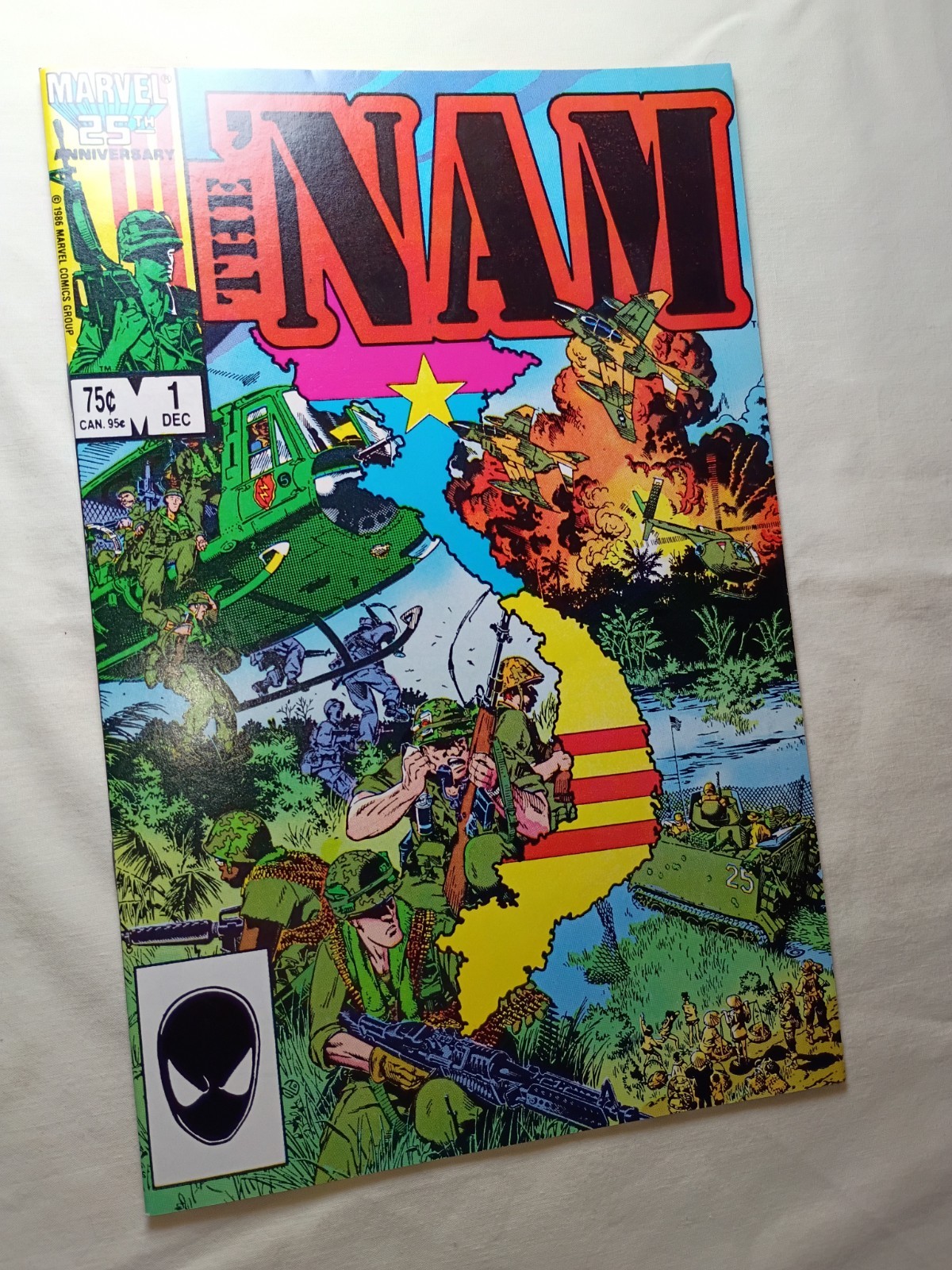 ULTIMATE THE 'NAM COLLECTORS LOT — Issues #1-31 Run + Rare 1986 Poster + Spin-of