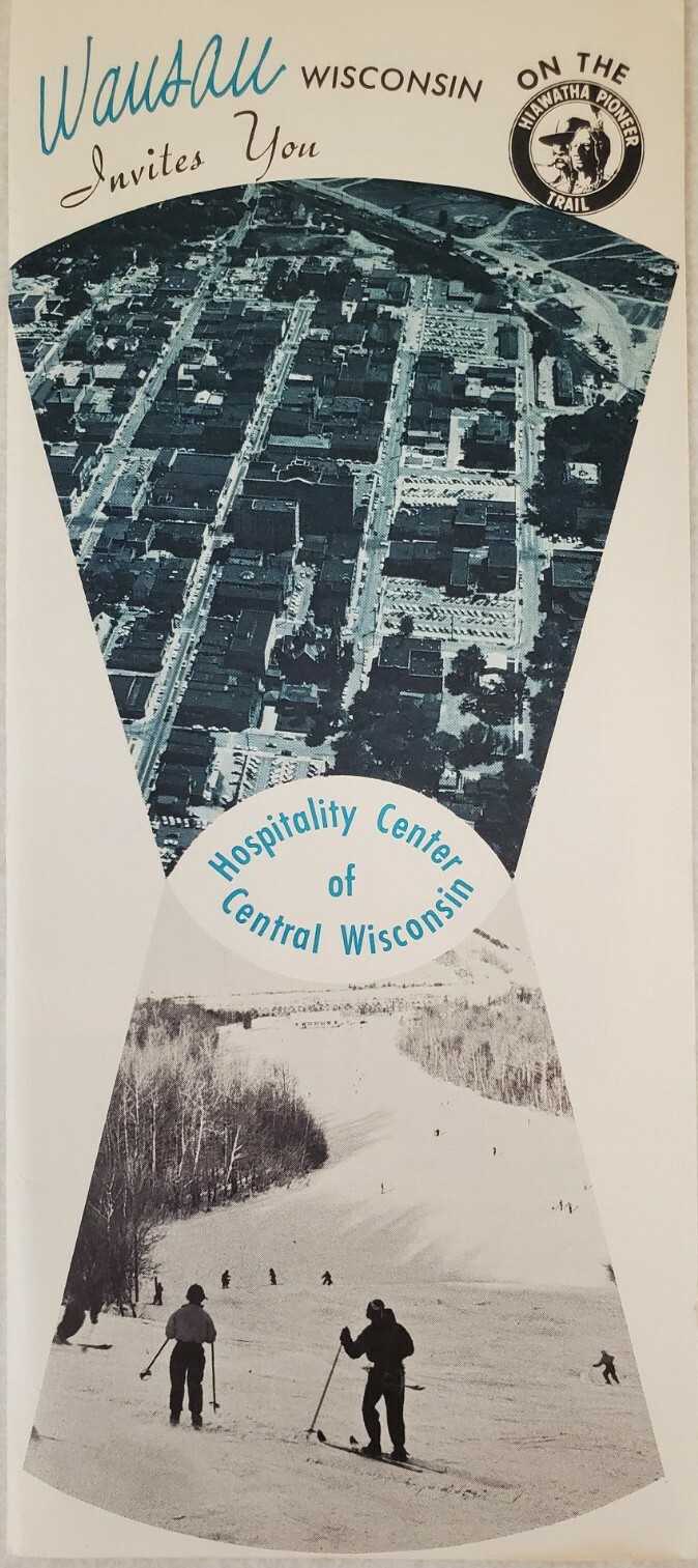 Vintage Wausau Wisconsin Brochure \