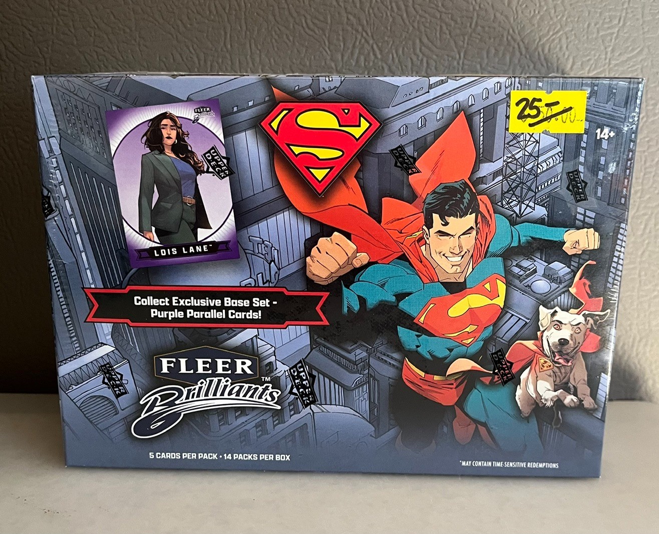 2025 Upper Deck FLEER BRILLIANTS SUPERMAN RETAIL MEGA BOX -  SEALED