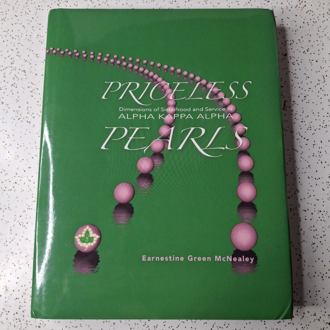 Priceless Pearls Book By Earnestine Green McNealey Alpha Kappa Alpha HCDJ 2018