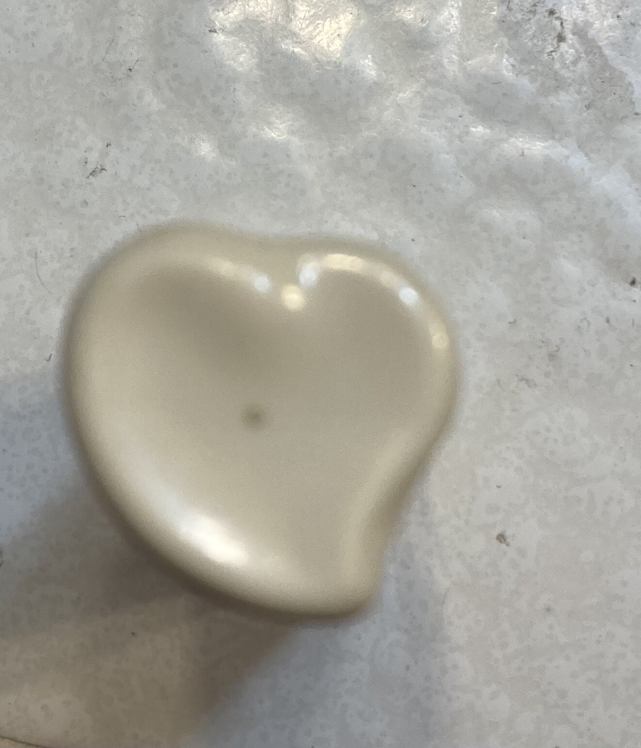 HALSTON red Lipstick Else Perreti Heart Design Vintage Coral