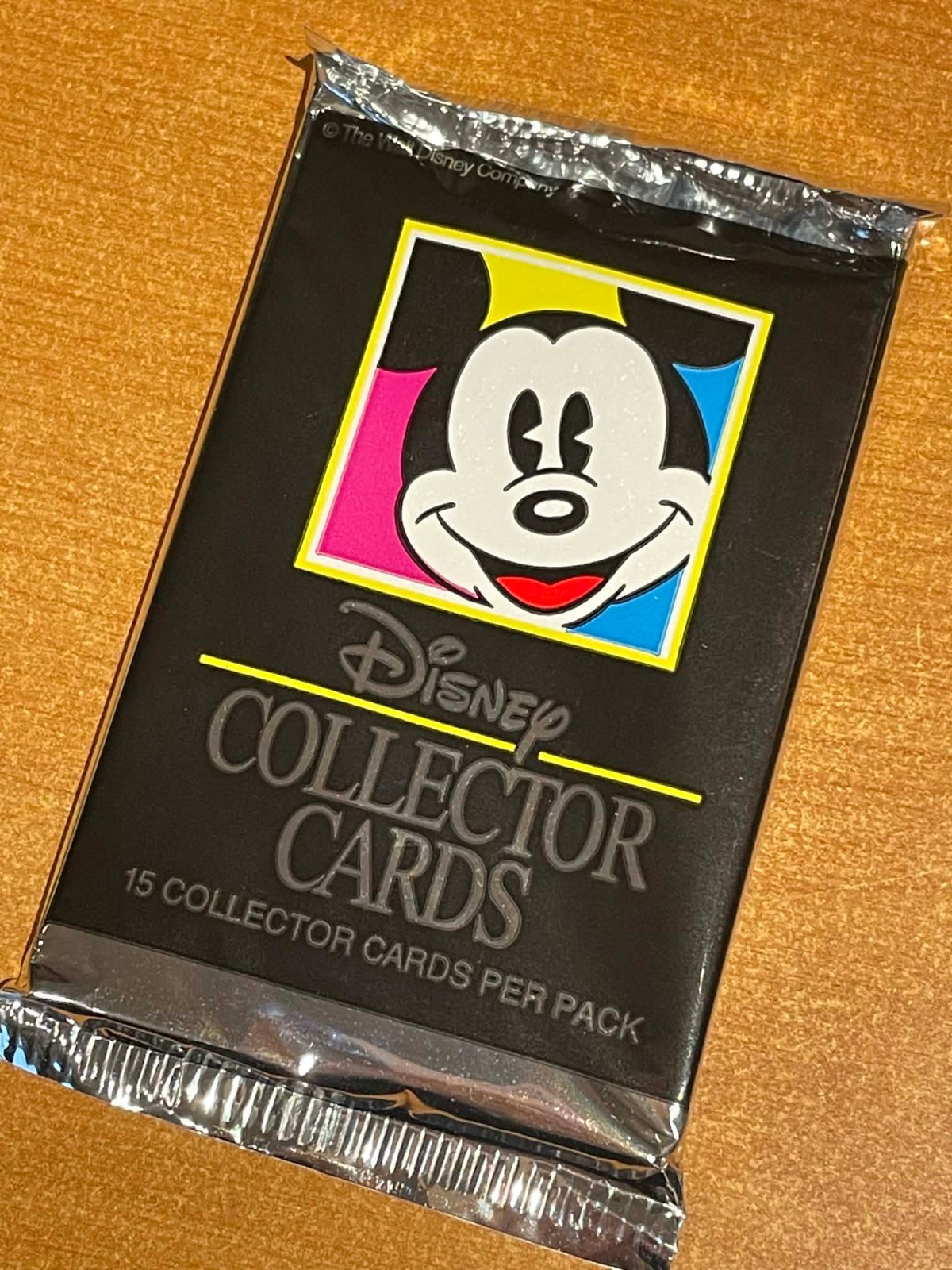 1991 Mickey Mouse Disney Collector's Cards 15 Card Pack Sealed/Unopened