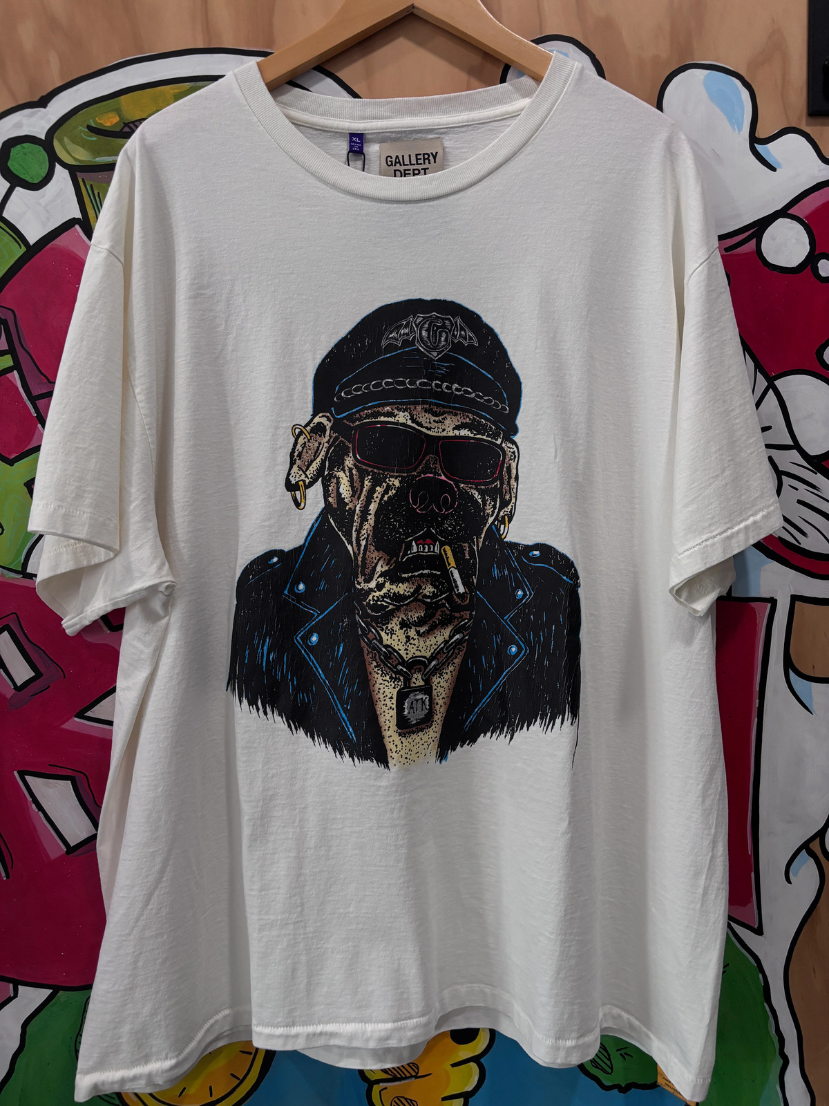 Gallery Dept. Oct Biker Dog Tee