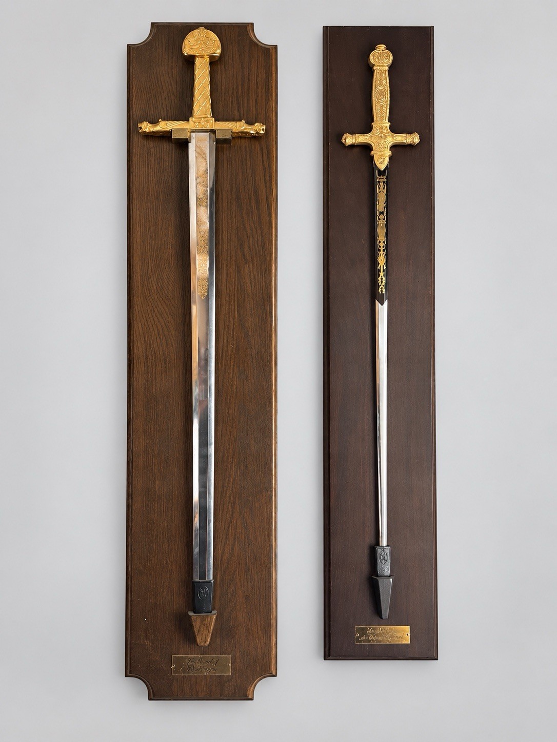 Vintage Franklin Mint Charlemagne & Napoleon Sword DECOR