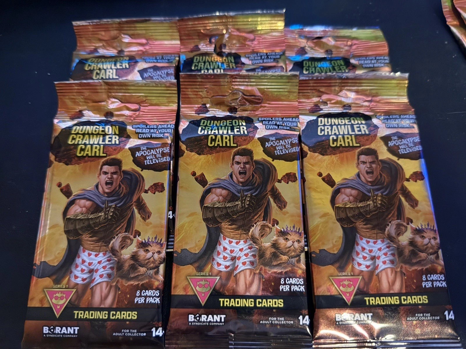 Dungeon Crawler Carl Series 1 Trading Cards 1 Sealed Pack Borant Princess Donut