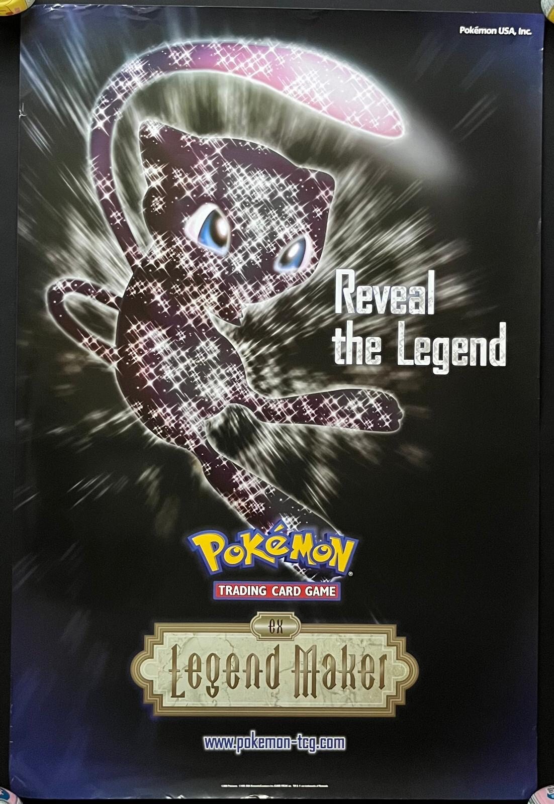POKÉMON EX LEGEND MAKER REVEAL THE LEGEND POSTER MEW (91X61)