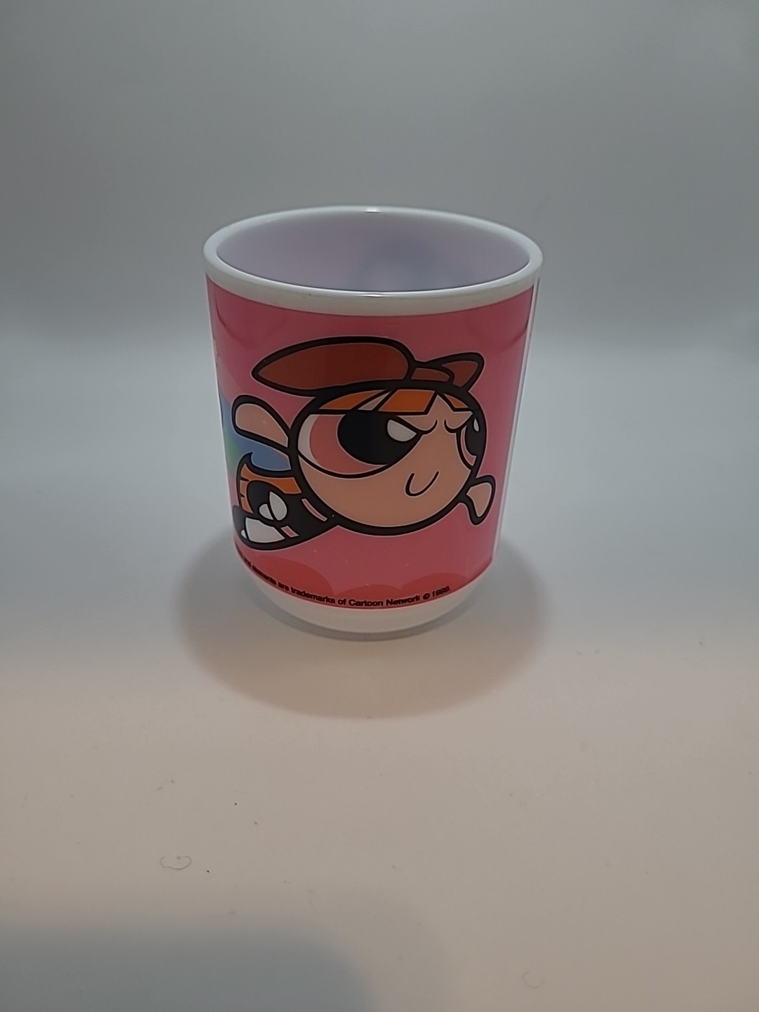 1999 Vintage Powerpuff Girls Plastic Cup Blossom Buttercup Bubbles 3.5 Inch 1999 Vintage Powerpuff Girls Plastic Cup Blossom Buttercup Bubbles 3.5 Inch