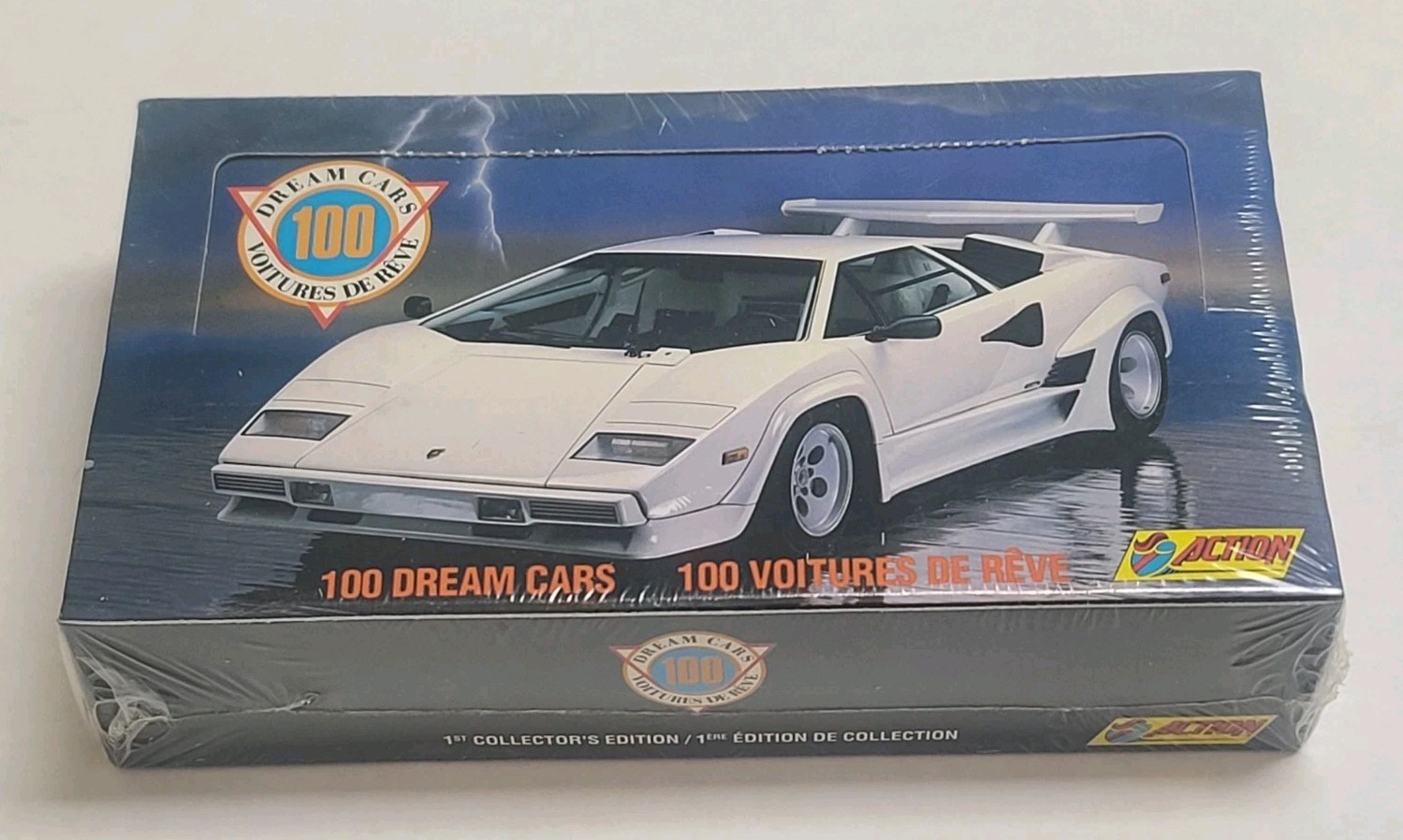 1991 Action Panini Dream Cars Cards 1st Edition FACTORY SEALED Box 36 Packs