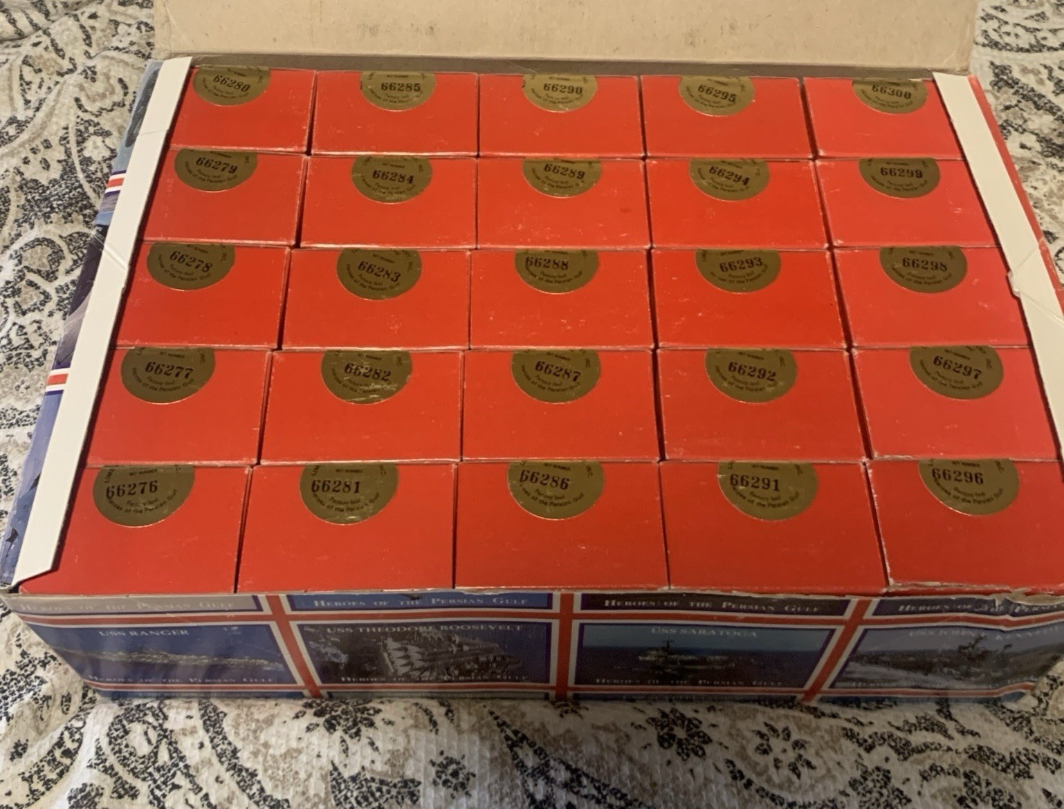 1991 Lime Rock Company Hero’s Of The Persian Gulf Card Set . All Factory Sealed.