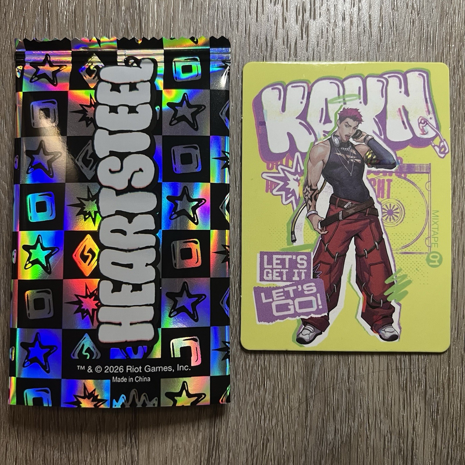 Riot Games Heartsteel League of Legends x Chi Cha Sanchen KAYN Photocard
