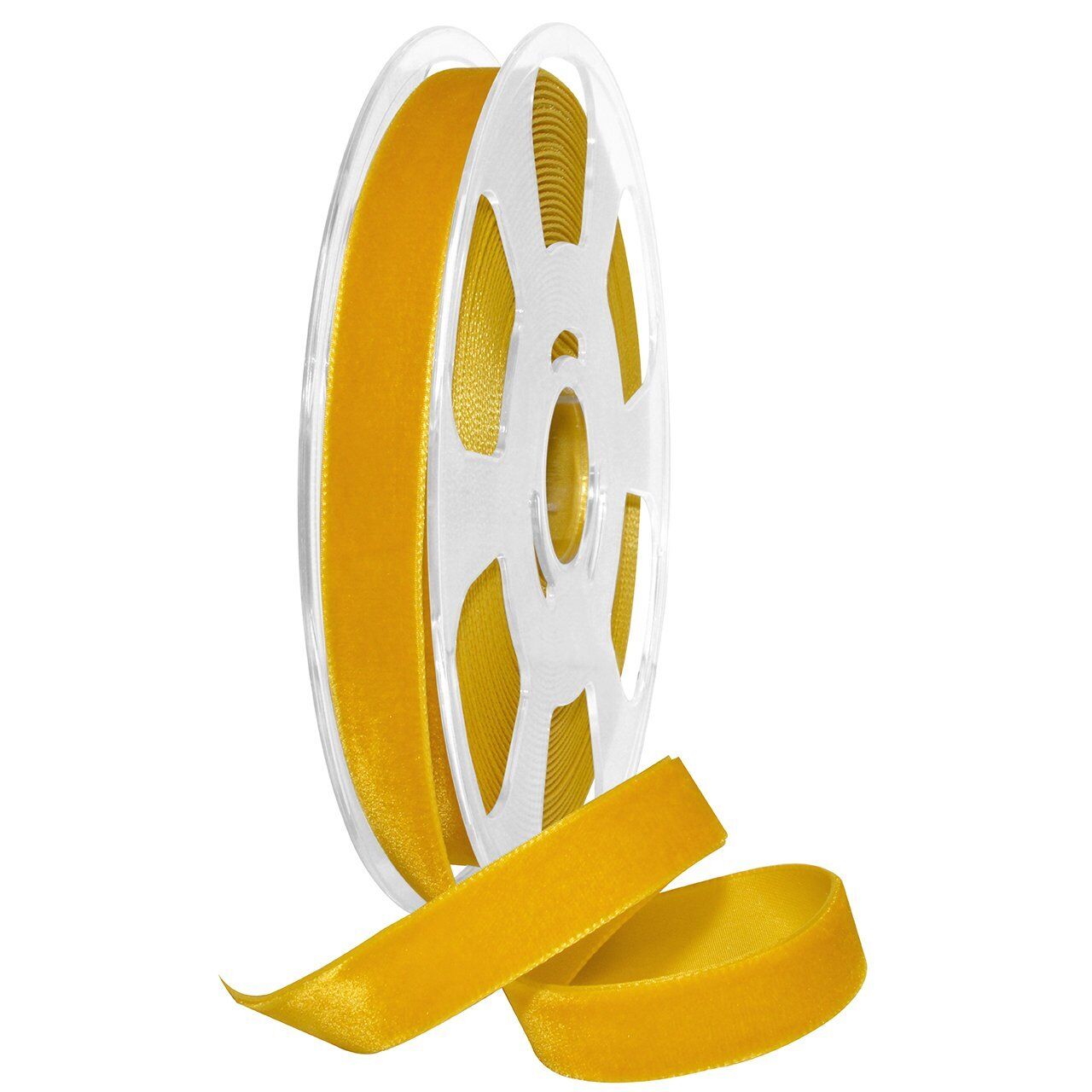 Morex Ribbon Ribbon, Nylon, 5/8 inch by 11 Yards, Gold, Item 01215/10-402