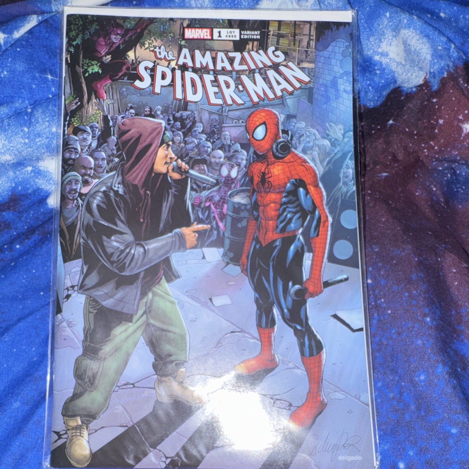 Eminem Marvel The Amazing Spider-Man Comic book Eminem Marvel The Amazing Spider-Man Comic book