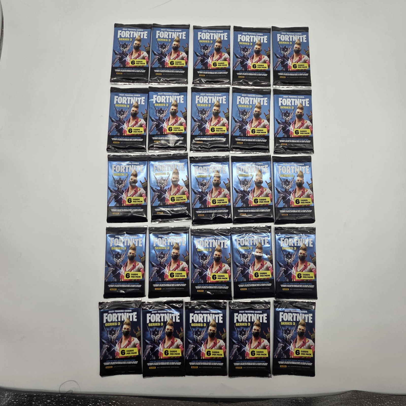 2021 Panini FORTNITE SERIES 3 Trading Cards BOOSTER Pack Lot Of 25 New SEALED