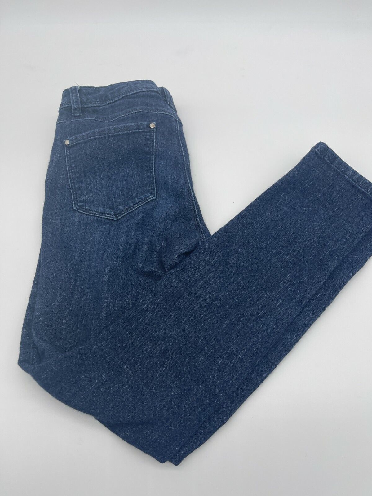 LC Lauren Conrad Jeans Skinny Jeans Sz 2 Non Faded Zip & Pockets Low Rise EUC