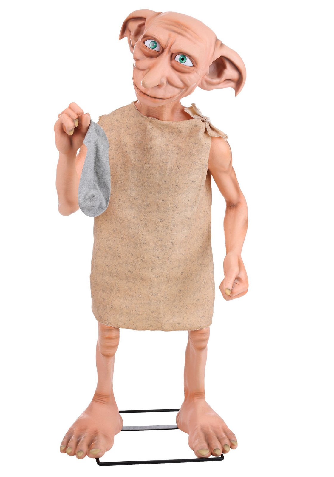 3.5FT Life Size Animated Harry Potter Dobby with Sock Decoration