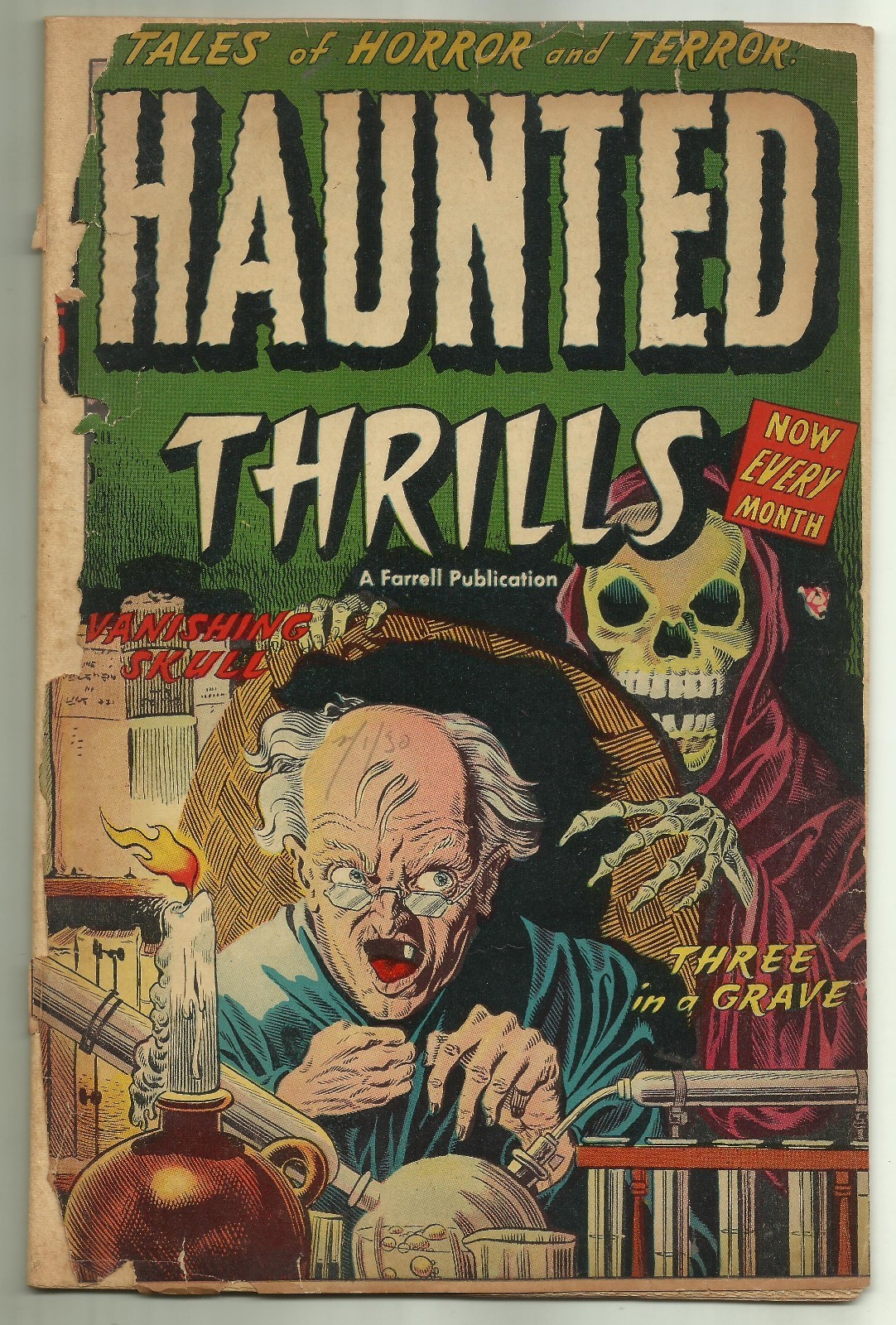 HAUNTED THRILLS #8 (Pre-Code Horror, \