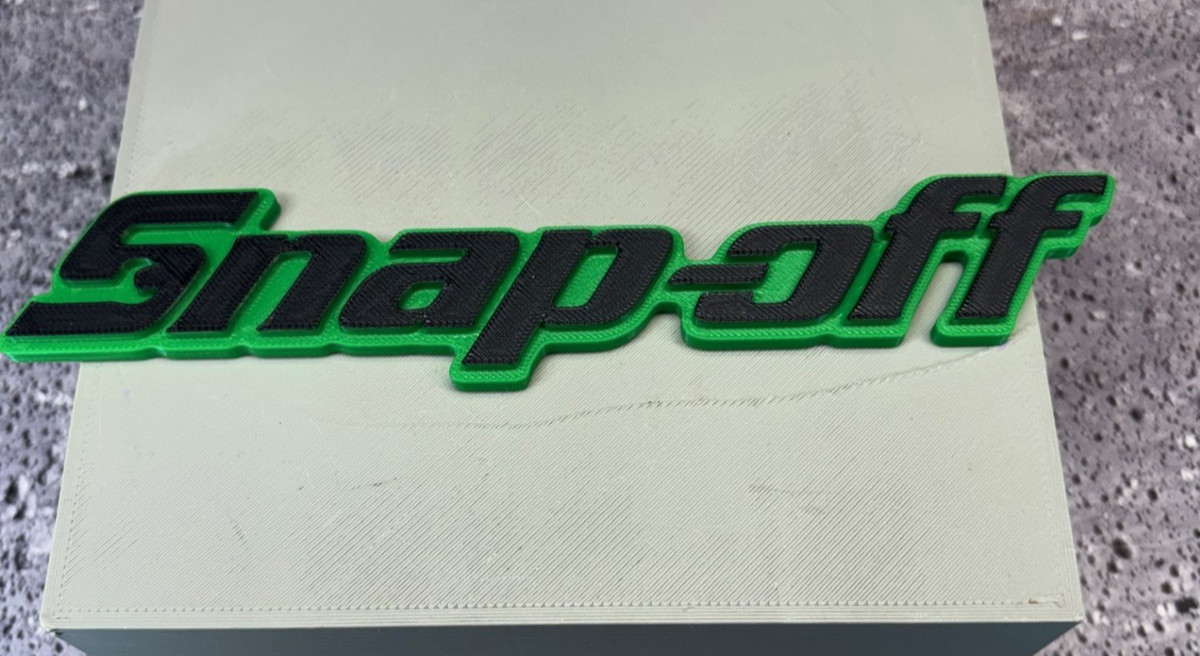  Snap-off 3D Printed Magnet; Toolbox Badge; Made in USA: 7\