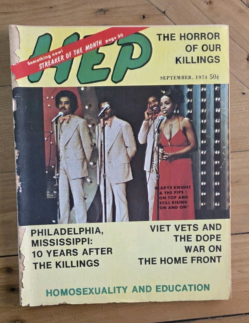 Rare HEP African American Magazine September 1974 Streaker Of The Month RARE