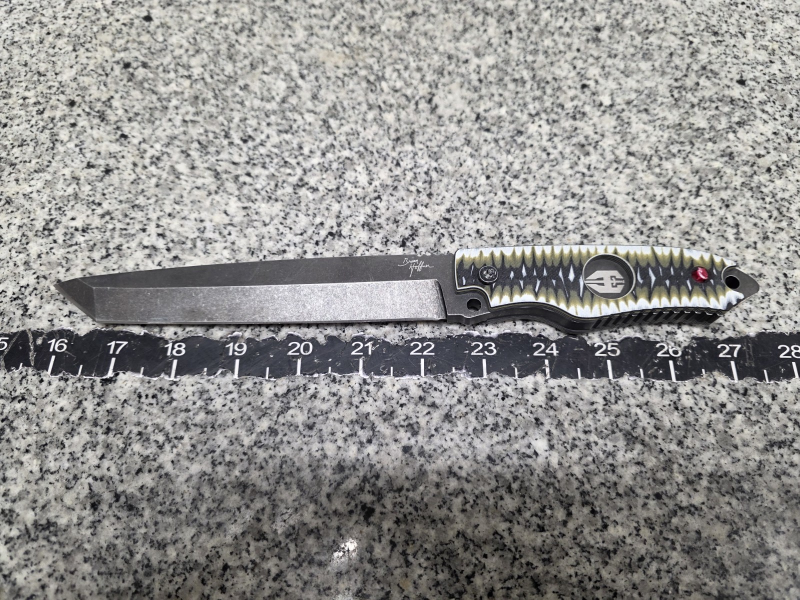 Hoffner Knives Beast ERT Extreme Responder Tool Stainless Fixed Blade Knife 