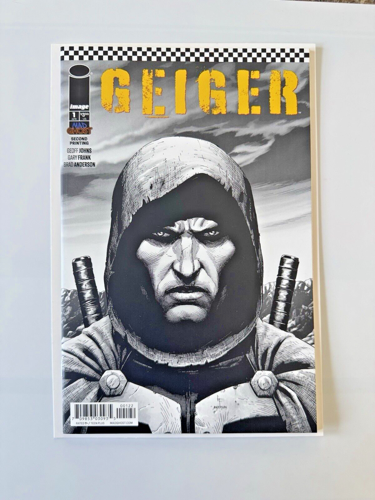 GEIGER #1 2nd PRINT 1:25 VARIANT Mad Ghost Image 2021 NM+ HIGH GRADE LOW PRINT🥇