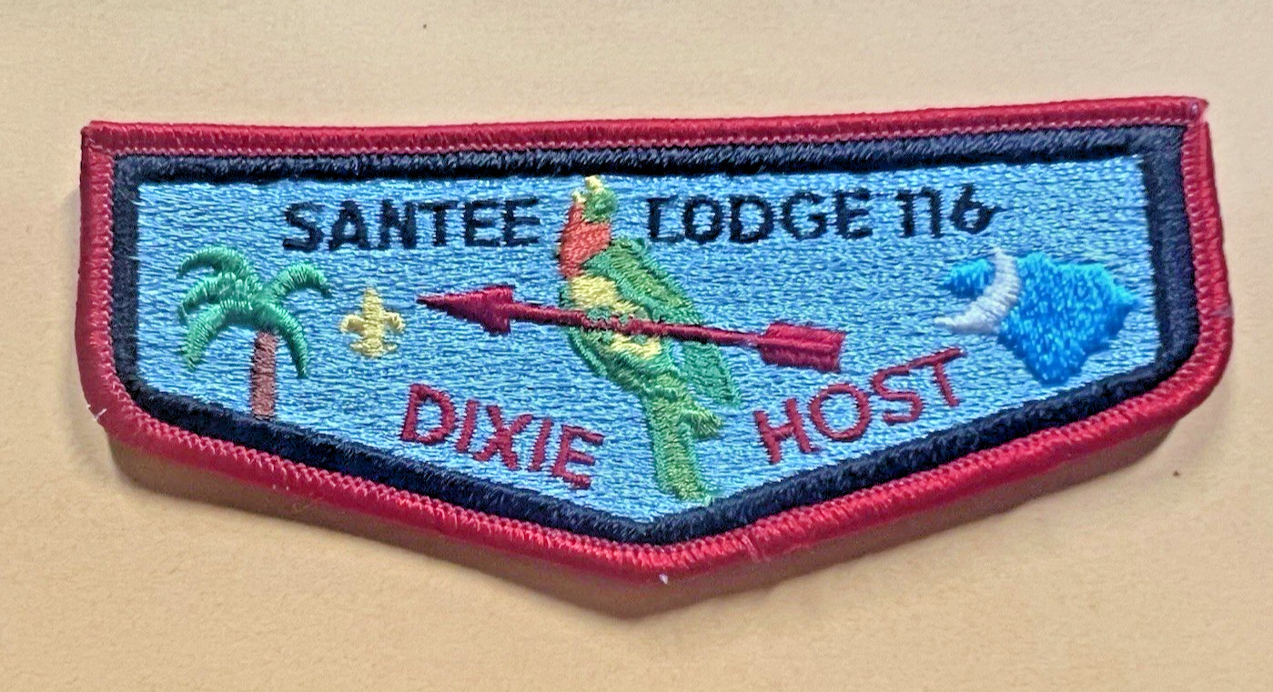 Santee Lodge 116 Dixie Host Flap Pee Dee Area SC OA Order of the Arrow