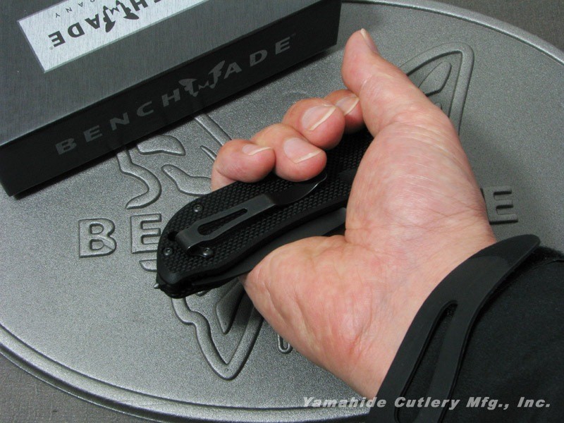 Benchmade 916SBK Triage Black Combo Blade Folding Knife