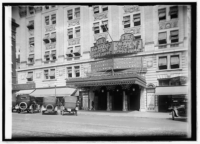 Photo:Keith's Theater Washington DC Daphne Pollard Musicland 1920s