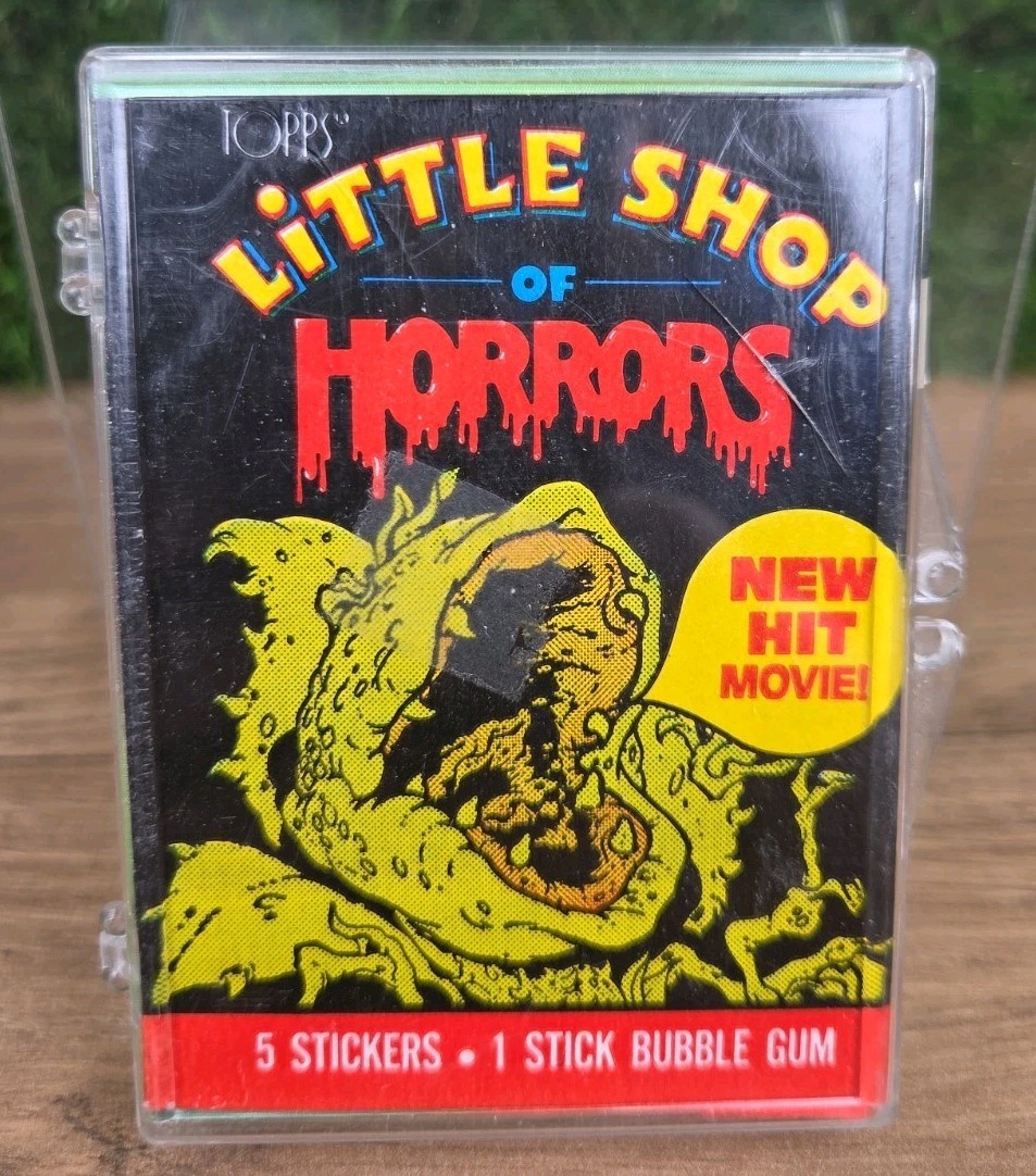 1986 Topps Little Shop of Horrors Complete Trading Card Set 44 Cards Movie