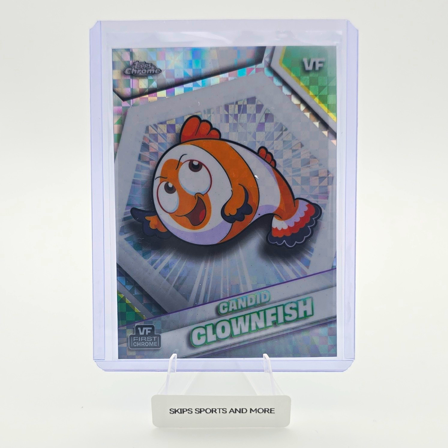 Topps 2026 Chrome VeeFriends First Chrome #42 Candid Clownfish