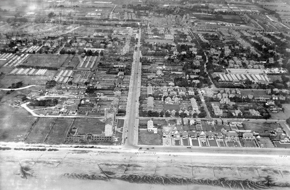 Grand Avenue West Worthing from the south 1927 England OLD PHOTO 1