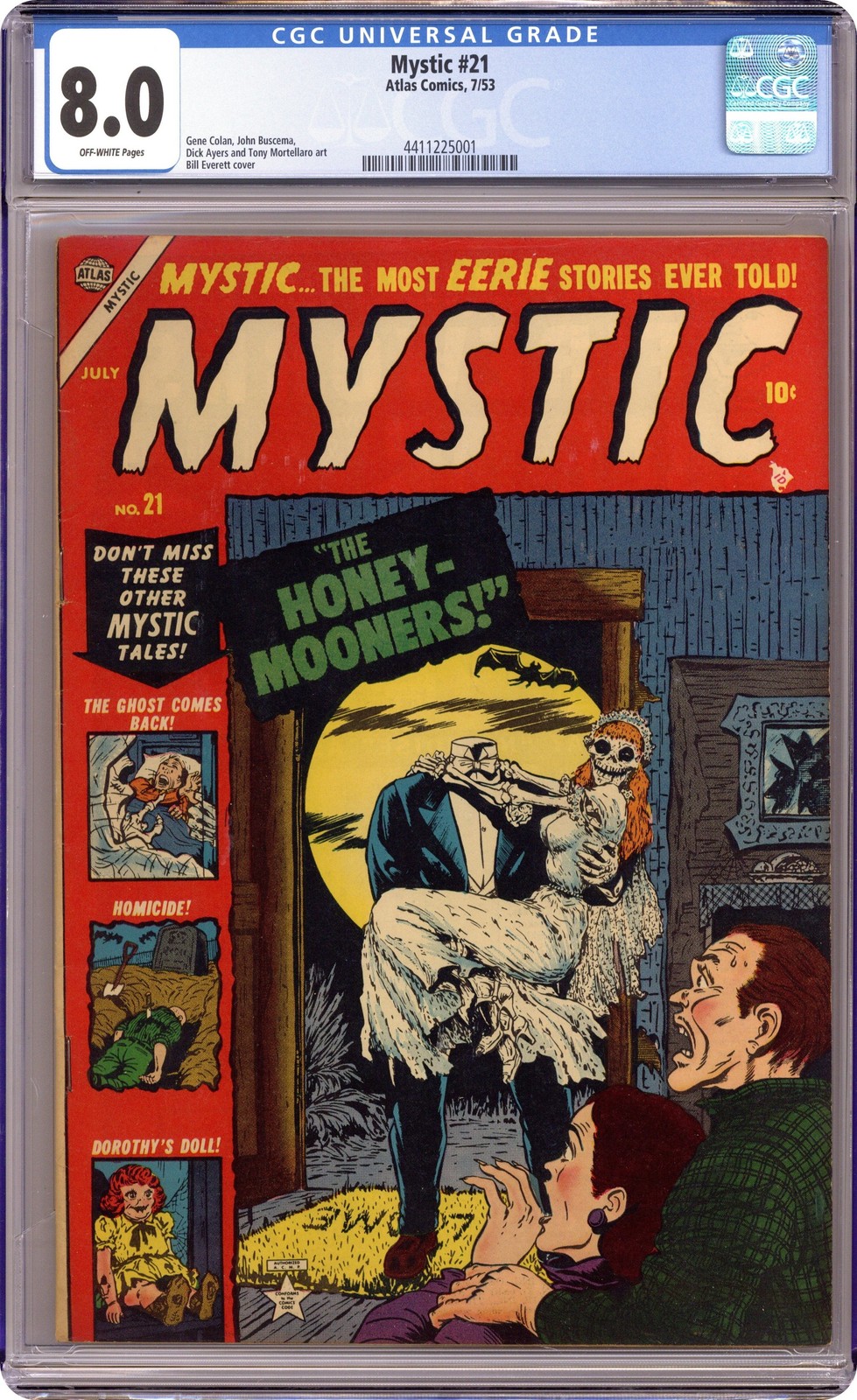 Mystic #21 CGC 8.0 1953 4411225001