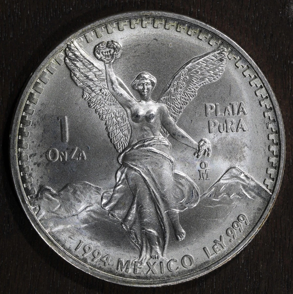 1994-Mo Mexico 1 oz SiIver Libertad Onza BU